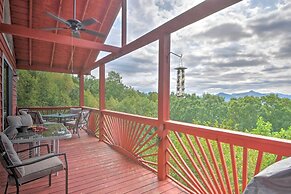 'frog Leap' Hiawassee Cabin w/ Blue Ridge Mtn View