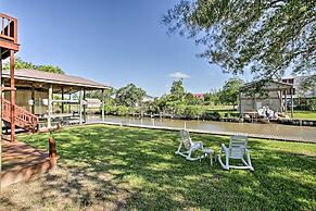 Private Dock w/ Lift: Waterfront New Orleans Home!