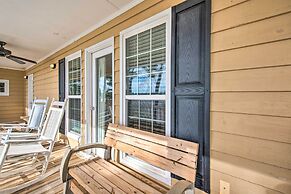 Lake Sinclair Retreat w/ Big Water Views & Dock!