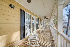 Lake Sinclair Retreat w/ Big Water Views & Dock!