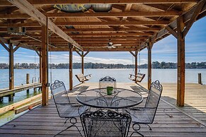 Lake Sinclair Retreat w/ Big Water Views & Dock!