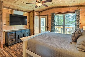 10 Mi to Drive-in: Lakefront Trenton Cabin!