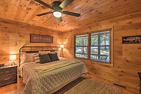 Blue Ridge Cabin: Hot Tub, Fire Pit & Grill!