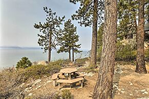Steps to Nevada Beach: Zephyr Cove Home w/ Deck!
