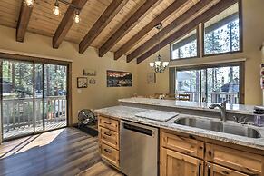 Steps to Nevada Beach: Zephyr Cove Home w/ Deck!