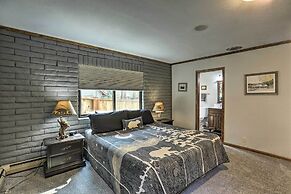 Steps to Nevada Beach: Zephyr Cove Home w/ Deck!