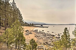 Steps to Nevada Beach: Zephyr Cove Home w/ Deck!