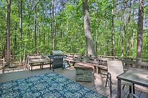 Quaint Tignall Cabin w/ Deck & Private Dock!