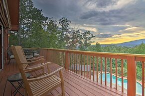 Cleveland Cabin w/ Pool, Hot Tub & Mountain Views!