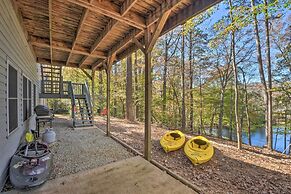 Luxe Lake Hartwell Waterfront Getaway w/ Fire Pit!