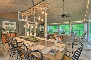 Striking Getaway w/ Hot Tub, Deck & Lake Access!