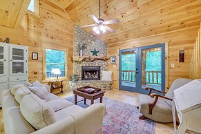 Morganton Cabin < 1/2 Mi to Blue Ridge Lake!