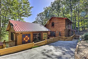 Lovely Log Cabin + Bunkhouse w/ Views & Yard!