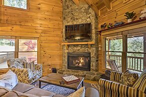 Lovely Log Cabin + Bunkhouse w/ Views & Yard!