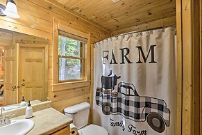 Lovely Log Cabin + Bunkhouse w/ Views & Yard!