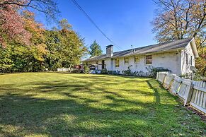 Mod 'stable House' on 10 Acres, Walk to Lake!