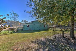 Mod 'stable House' on 10 Acres, Walk to Lake!