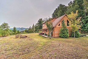 Cozy Cabin Living by Lake Chatuge w/ Covered Patio