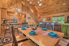 Cozy Cabin Living by Lake Chatuge w/ Covered Patio