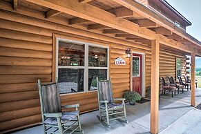 Cozy Cabin Living by Lake Chatuge w/ Covered Patio