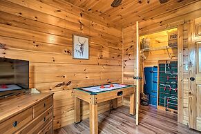 Cozy Cabin Living by Lake Chatuge w/ Covered Patio