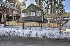 Walk to Lake Tahoe: Cozy Zephyr Cove Cabin!