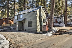 Walk to Lake Tahoe: Cozy Zephyr Cove Cabin!