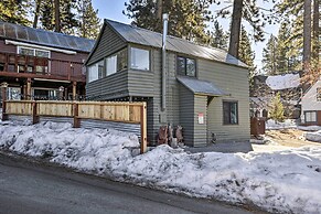 Walk to Lake Tahoe: Cozy Zephyr Cove Cabin!