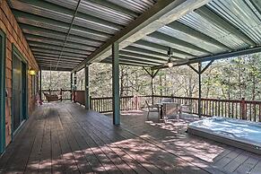 Riverfront Tallulah Falls Cabin w/ Hot Tub!