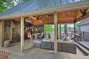 Lakefront Home w/ Entertainment Space & Dock!