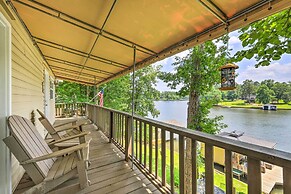 Lakefront Home w/ Entertainment Space & Dock!