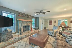 Lakefront Home w/ Entertainment Space & Dock!