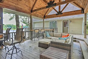 Lakefront Home w/ Entertainment Space & Dock!