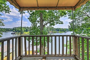 Lakefront Home w/ Entertainment Space & Dock!
