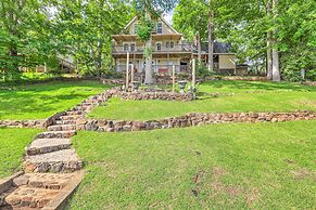 Lakefront Home w/ Entertainment Space & Dock!