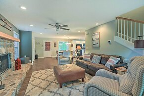 Lakefront Home w/ Entertainment Space & Dock!