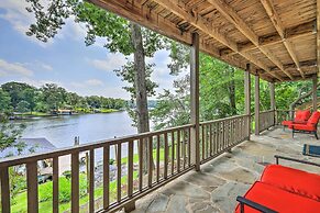 Lakefront Home w/ Entertainment Space & Dock!