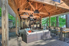Lakefront Home w/ Entertainment Space & Dock!