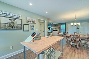 Lakefront Home w/ Entertainment Space & Dock!