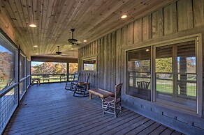 Clarkesville Ranch Cabin w/ Screened-in Porch!