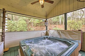Ellijay Cabin With Porch & Private Hot Tub!