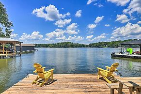 Lakefront Eatonton Getaway w/ Dock & Grill!
