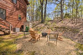 Cozy Hiawassee Cabin w/ Fire Pit & Mtn Views!