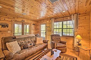 Cozy Hiawassee Cabin w/ Fire Pit & Mtn Views!