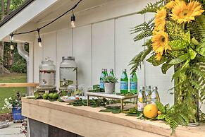 Walk to Dtwn Alpharetta: Modern Home w/ Fire Pit