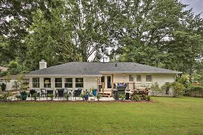 Walk to Dtwn Alpharetta: Modern Home w/ Fire Pit