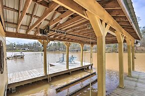 Lakefront Sparta Home w/ Private Pool & Dock!