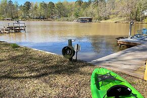 Lakefront Sparta Home w/ Private Pool & Dock!