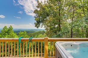 Scenic Talking Rock Creek Resort Home w/ Hot Tub
