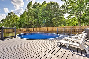 Charming Covington Home w/ Fire Pit + Game Room!